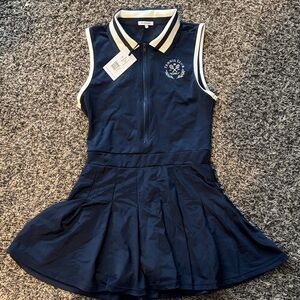 WeWoreWhat Navy Tennis Club Mini Dress